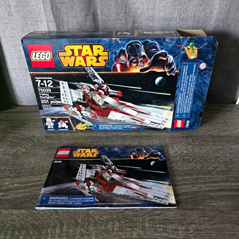 LEGO Star Wars V-Wing Starfighter (75039) - USED with Box & Instr