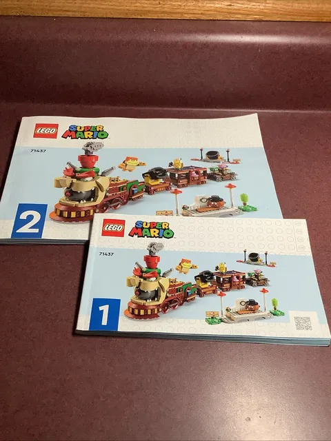 LEGO Super Mario 71439 Instruction Manual Booklet Illustrated English