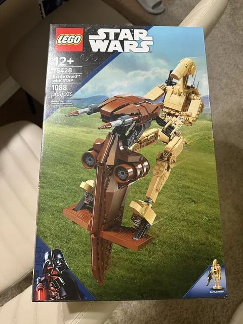 LEGO Star Wars Battle Droid with STAP 75428 Complete Set New