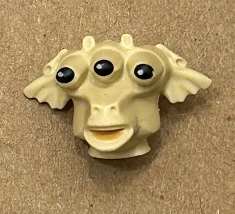 LEGO Star Wars Ree-Yees Minifigure Head 88105pb01 Jabba’s Sail Barge 75020