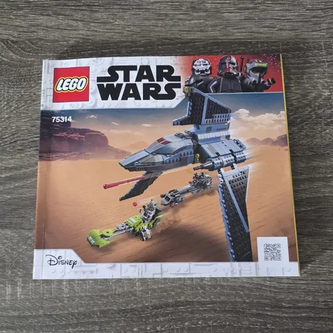 LEGO Star Wars Bad Batch Shuttle (75314) - USED Incomplete w/ Instructions