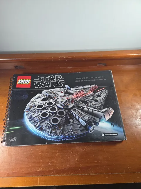 LEGO Milenium Falcon 75192 Star Wars INSTRUCTIONS MANUAL BOOK ONLY - NO BRICKS