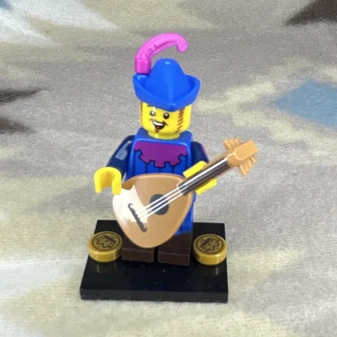 LEGO Minifigures Series 9 Bard Minifigure w/ Lute, col132 (71000)