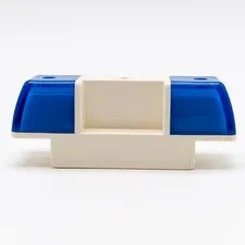 LEGO DUPLO Blue Light Siren Police Fire Engine Ambulance White 2318c01