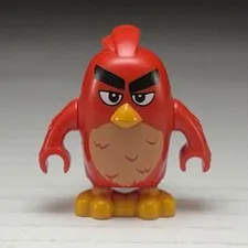 LEGO The Angry Birds Movie Red Bird Minifigure 75824 Mini Fig