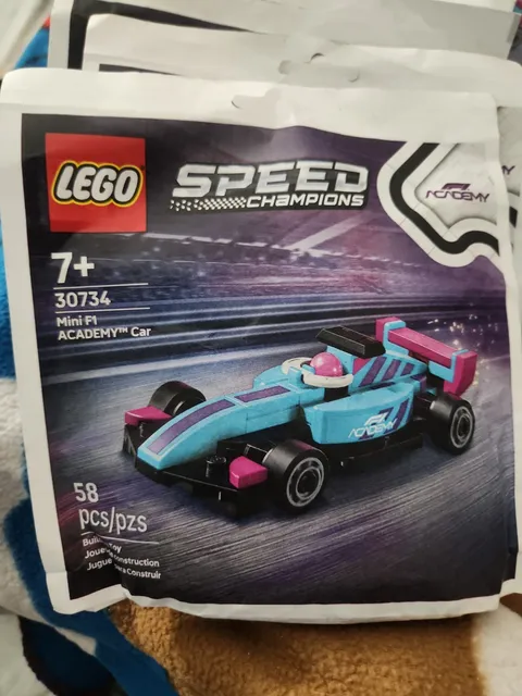 LEGO Mini F1 Academy CarSpeed Champions  (30734) - 58 Pieces • NEW