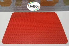 (R3/PB 13) LEGO 10a plate 24x32 red set 260