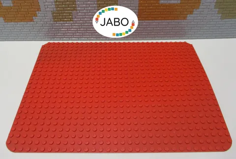 (R3/PB 13) LEGO 10a plate 24x32 red set 260