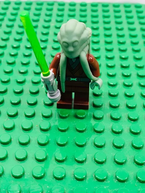 LEGO Star Wars Kit Fisto Minifigure Jedi Knight Master From Set 7661 Original
