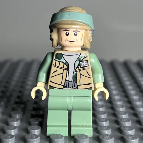 LEGO STAR WARS Endor Rebel Trooper Commando Minifigure 9489 10236 sw0367 - 3J
