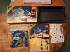 Vintage Lego Space set 6931 Star Patroller 100% complete + original box 1985!