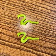 2 LEGO Lime Cobra