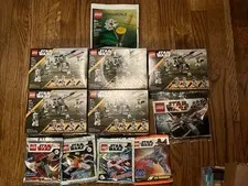 Lego Star Wars 5x 501st Battle Packs 75345 Lot & Star Wars Polybags Lot