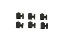 6 Lego® TRAIN Railway 9V RC 1x1 Brick with Handle Hold DARK GREY
