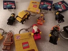 LEGO Minifigure Keychains - Authentic - Santa, Bad Cop, Etc...