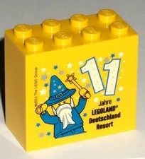 LEGO LEGOLAND Collectible Brick Special Brick 11 Happy Birthday 11th Birthday 2013