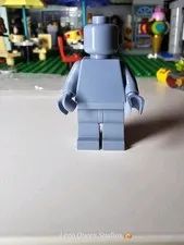 Lego Sand Blue Monochrome Minifigure