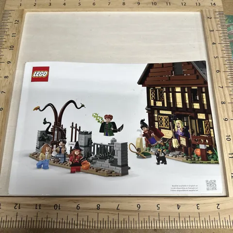 Lego Disney HOCUS POCUS Sanderson Sisters Cottage Instruction Book Only 21341