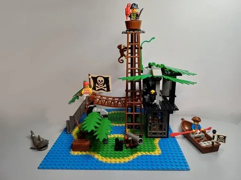 LEGO 6270 Forbidden Island Pirates Imperial Soldiers 1989 incl Instructions #2