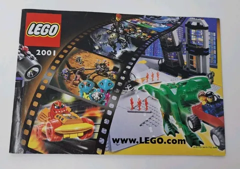 LEGO 2001 Catalog Star Wars UCS X-Wing TIE Jurassic Park Bionicle Studios