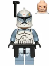 LEGO Star Wars The Clone Wars: sw0330	 Clone Trooper Commander Wolffe