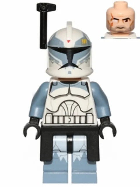 LEGO Star Wars The Clone Wars: sw0330	 Clone Trooper Commander Wolffe