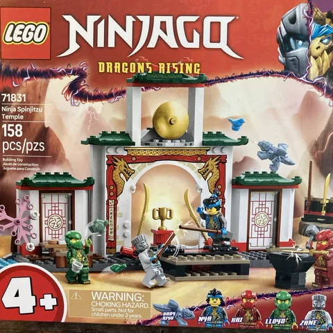 Lego Ninjago: Dragon's Rising  NINJA SPINJITZU TEMPLE Set #71831 NEW