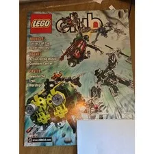 vintage LEGO Club Magazine featuring the Bionicle theme