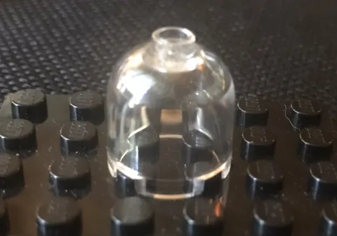 ⭐️LEGO - Brick, Round 2 x 2 x 1 2/3 Dome Top - Trans-Clear