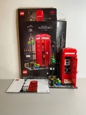 LEGO Ideas #55: Red London Telephone Box (21347) | Pre-Built