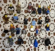 LEGO Mini Figures People Toys Keychains Mixed Lot Of Characters As Is