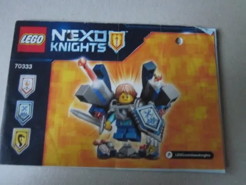 Lego Building Instructions Instruction Nexo Knights 70333