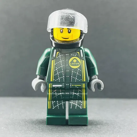 Lego Minifigure Lotus Evija Driver sc096 Speed Champions 01