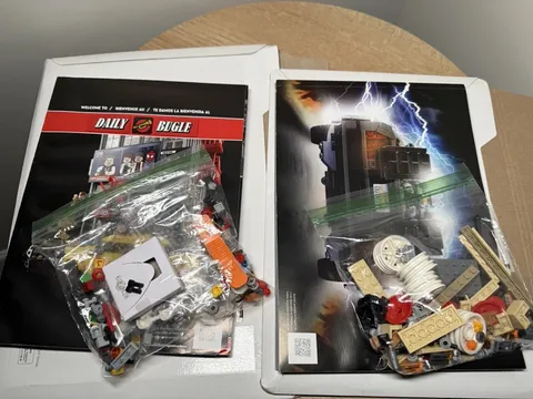 LEGO Daily Bugle 76178 INSTRUCTIONS ONLY | LEGO 10300 Instruct W/ Extra Pieces.