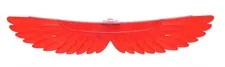 LEGO Transparent Red Minifigure Wings feathers falcon 93250 76076 76018 6215704
