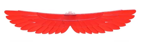 LEGO Transparent Red Minifigure Wings feathers falcon 93250 76076 76018 6215704