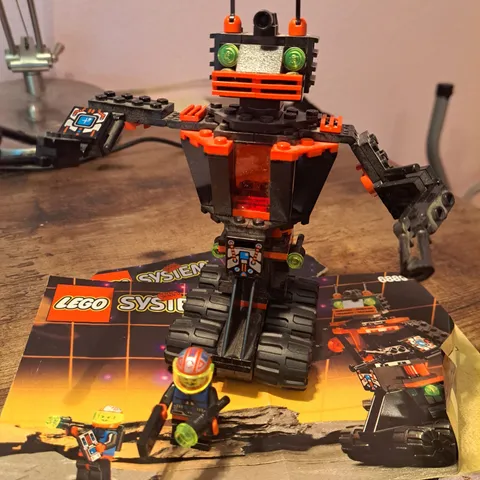 LEGO Space: Recon Robot (6889) 100% Complete w Minifigures & Instructions
