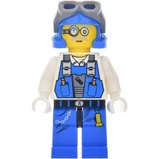 LEGO Power Miner Minifigure Brains Goggles 8961 New