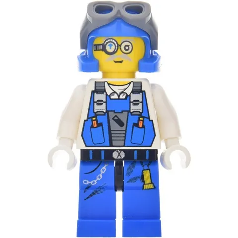LEGO Power Miner Minifigure Brains Goggles 8961 New