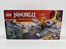 LEGO NINJAGO: Young Dragon Riyu Retired Set 71810 Brand New & Sealed