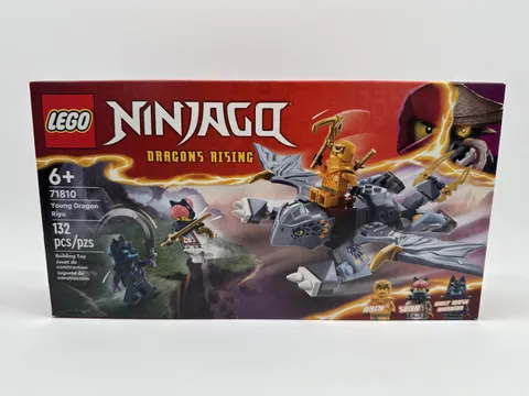 LEGO NINJAGO: Young Dragon Riyu Retired Set 71810 Brand New & Sealed