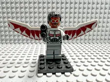 LEGO Marvel Minifigure - Falcon w/ Wings - SH0261  Captain America Civil War
