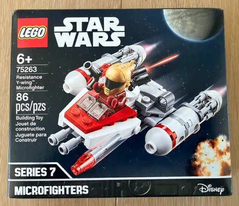 LEGO Star Wars: Resistance Y-Wing Microfighter - Set 75263 - Brand New - Retired