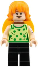 Nami green top straw hat One Piece Lego Minifigure 75638 NEW NEVER ASSEMBLED