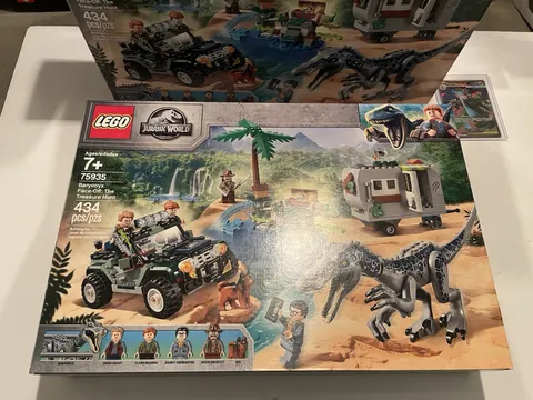 LEGO Jurassic World: Baryonyx Face-Off: The Treasure Hunt 75935 | New | Retired