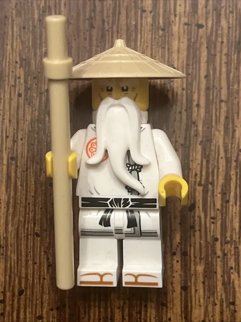 Lego Ninjago Wu Sensei Minifigure njo0996 Golden Weapons Legacy Brand New 10r