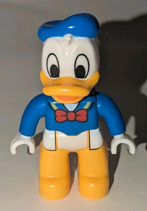Lego Duplo Donald Duck Minifigure Minifig Figure Mickey Mouse Clubhouse EUC HTF