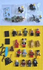 LEGO 23 Assorted Minifigure Lot 10 Accessories Harry Potter Mickey Sponge Bob