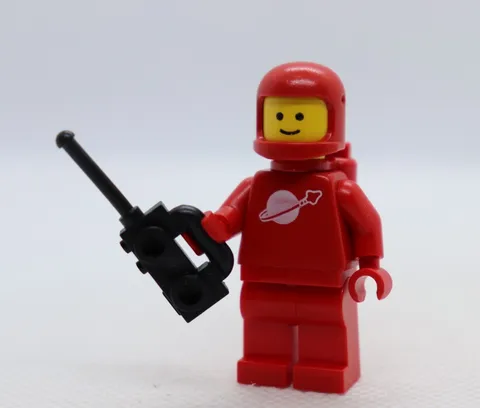 Red Spaceman Astronaut 483 6927 6985 1980s Classic Space LEGO Minifigure Figure