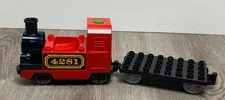 Lego Duplo Motorized Passenger Train Locomotive w/Sounds Red 10507